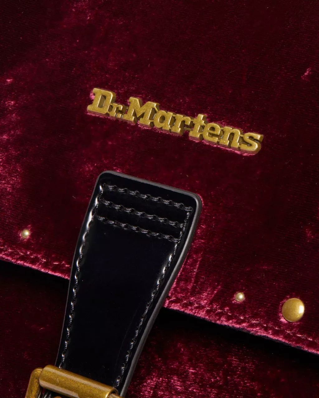 DR MARTENS Mini Velvet Backpack