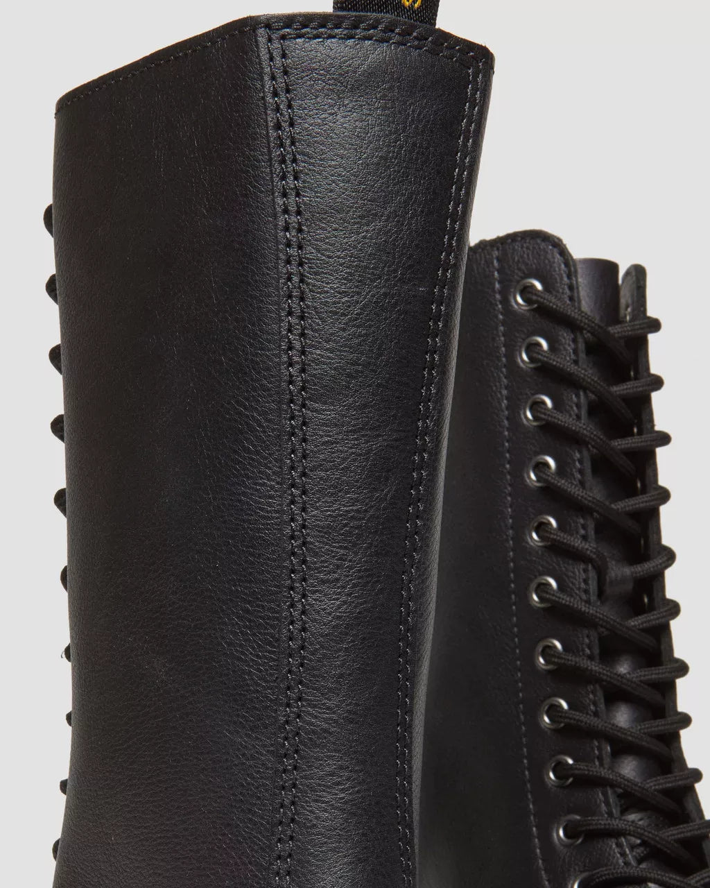 1B99 Pisa Leather Mid Calf Lace Up Boots