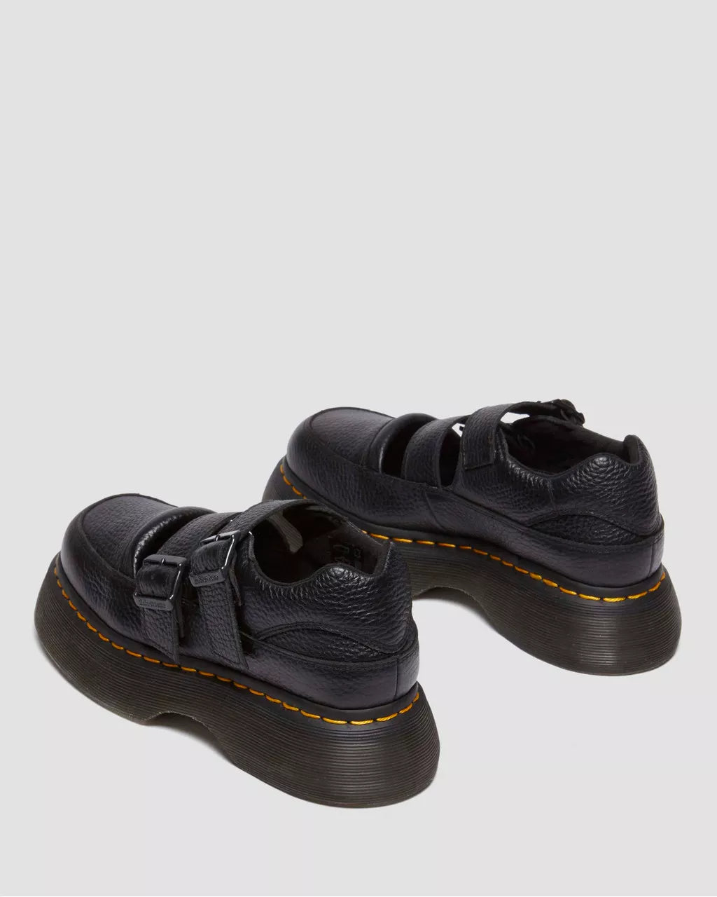 Buzz Milled Nappa Leather Mary Jane Shoes