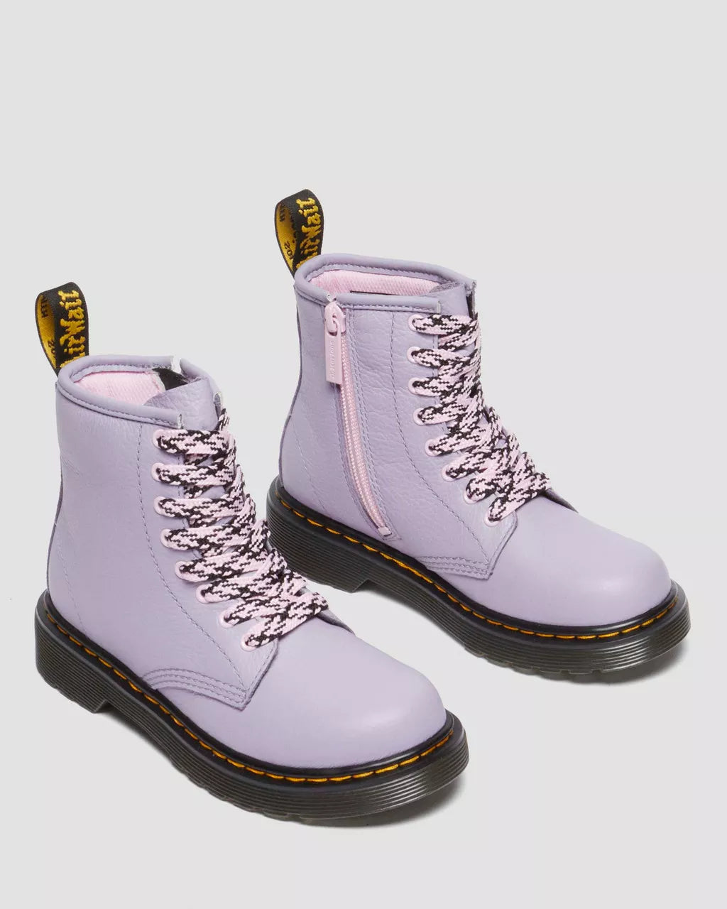 DR MARTENS Junior 1460 Virginia Leather Lace Up Boots