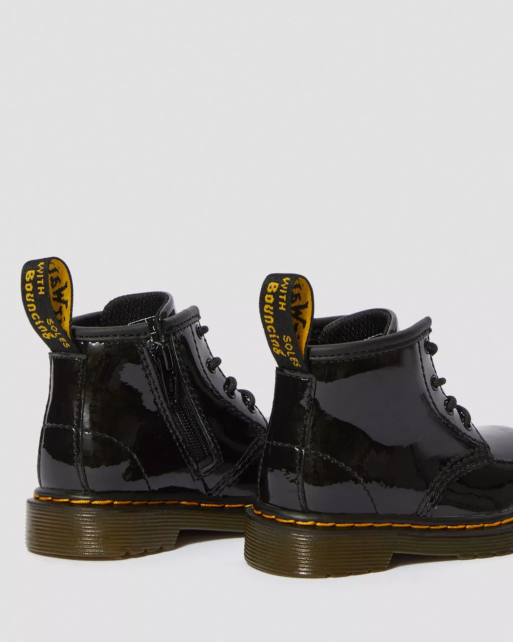 Infant 1460 Patent Leather Lace Up Boots