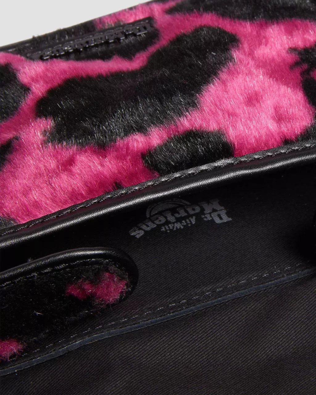 DR MARTENS 7 Inch Hair-On Cow Print Crossbody Bag