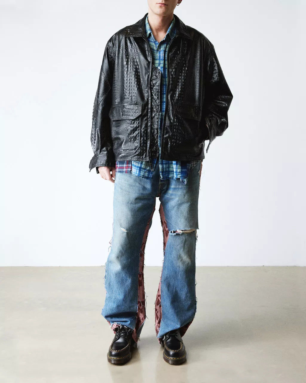 Lowell Leather Moc Toe Shoes