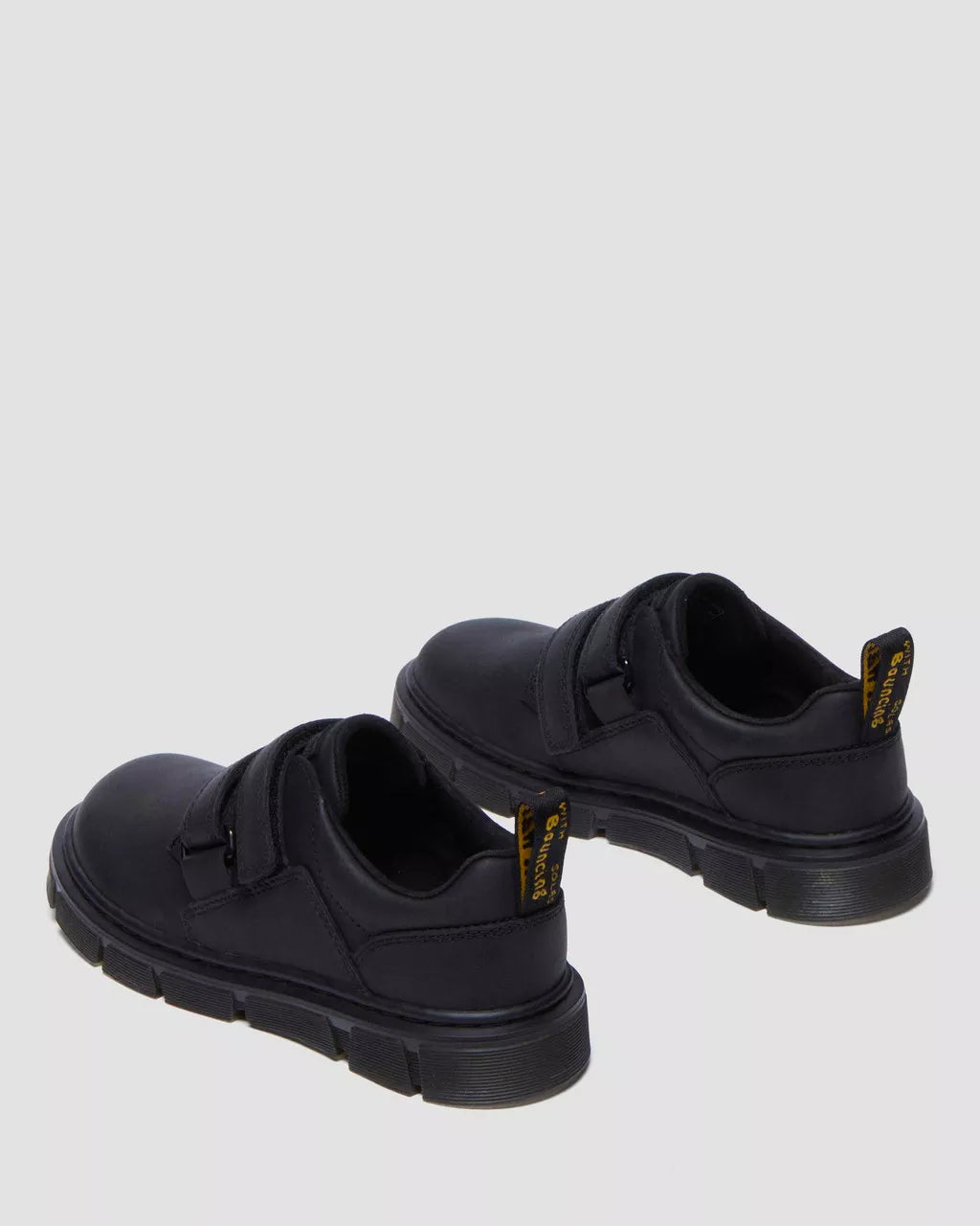 DR MARTENS Junior Raffe Leather Strap Shoes