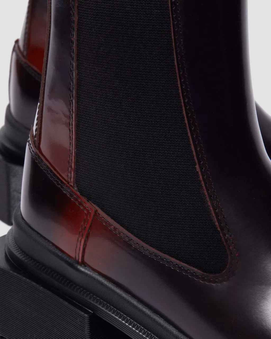 Maybole Square Toe Leather Chelsea Boots