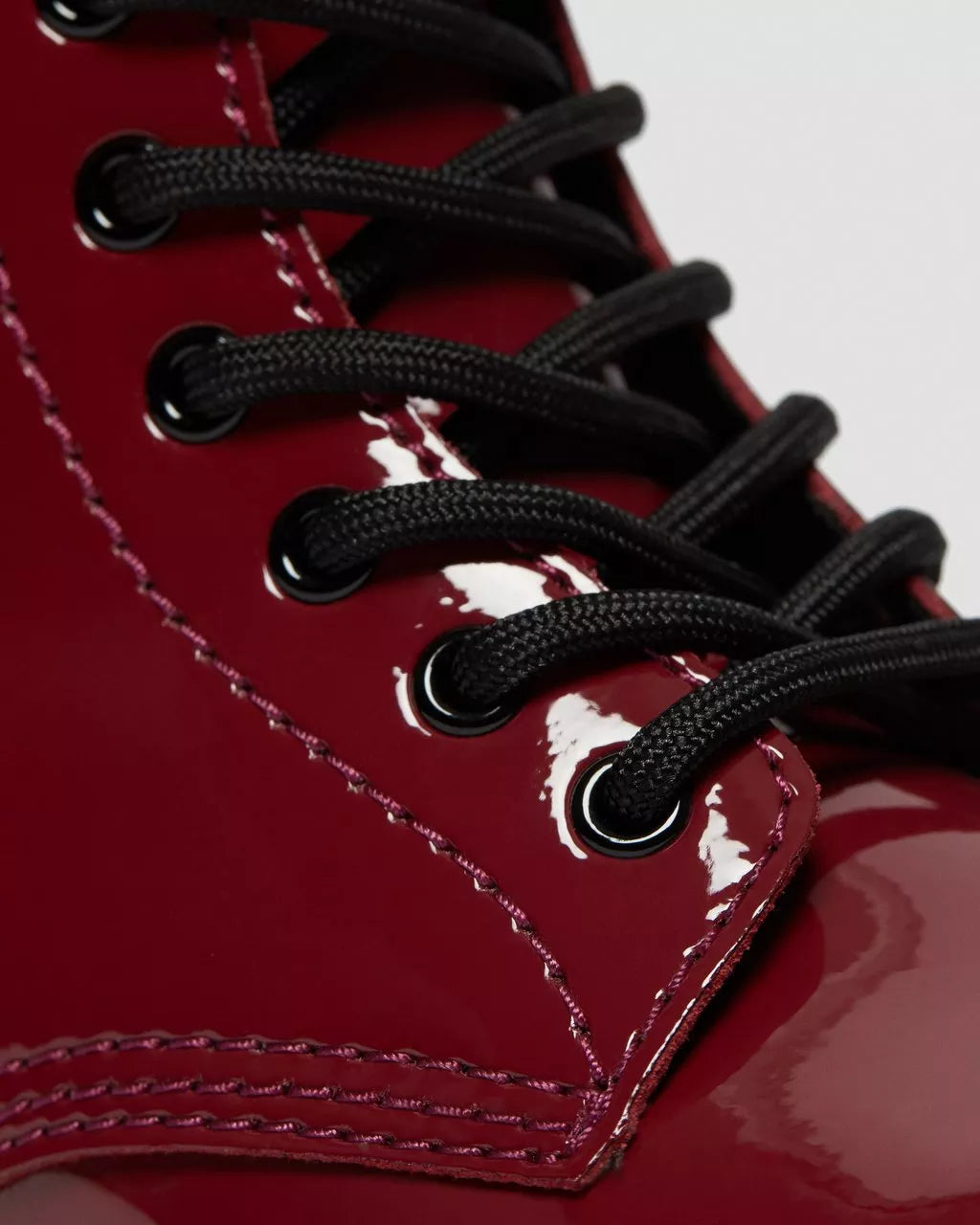 Junior 1460 Patent Leather Lace Up Boots