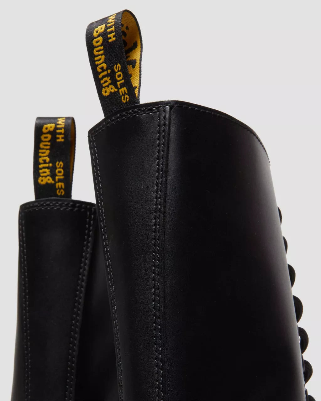 DR MARTENS 1914 Harness Leather Tall Lace Up Platform Boots