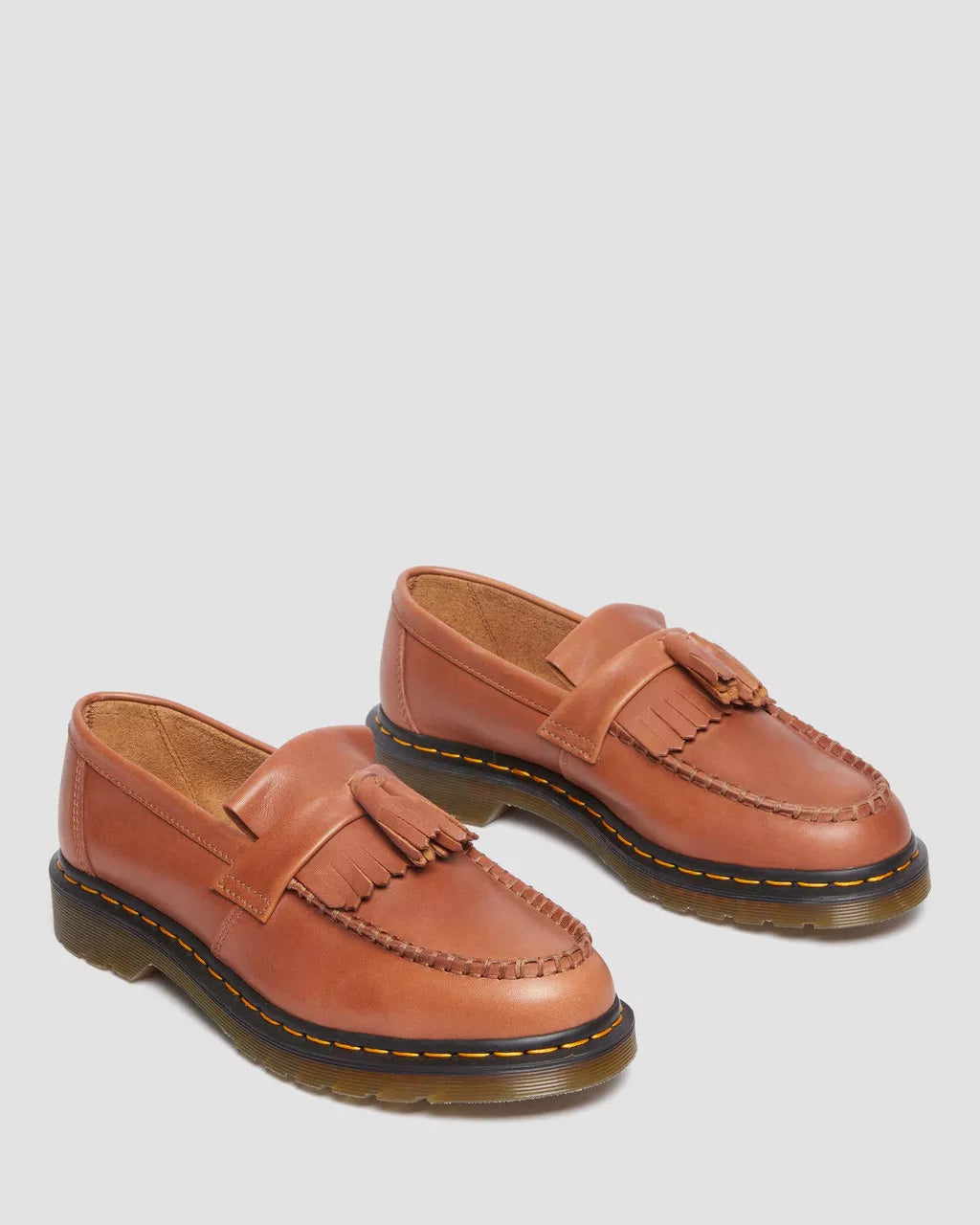 DR MARTENS Adrian Carrara Leather Tassel Loafers