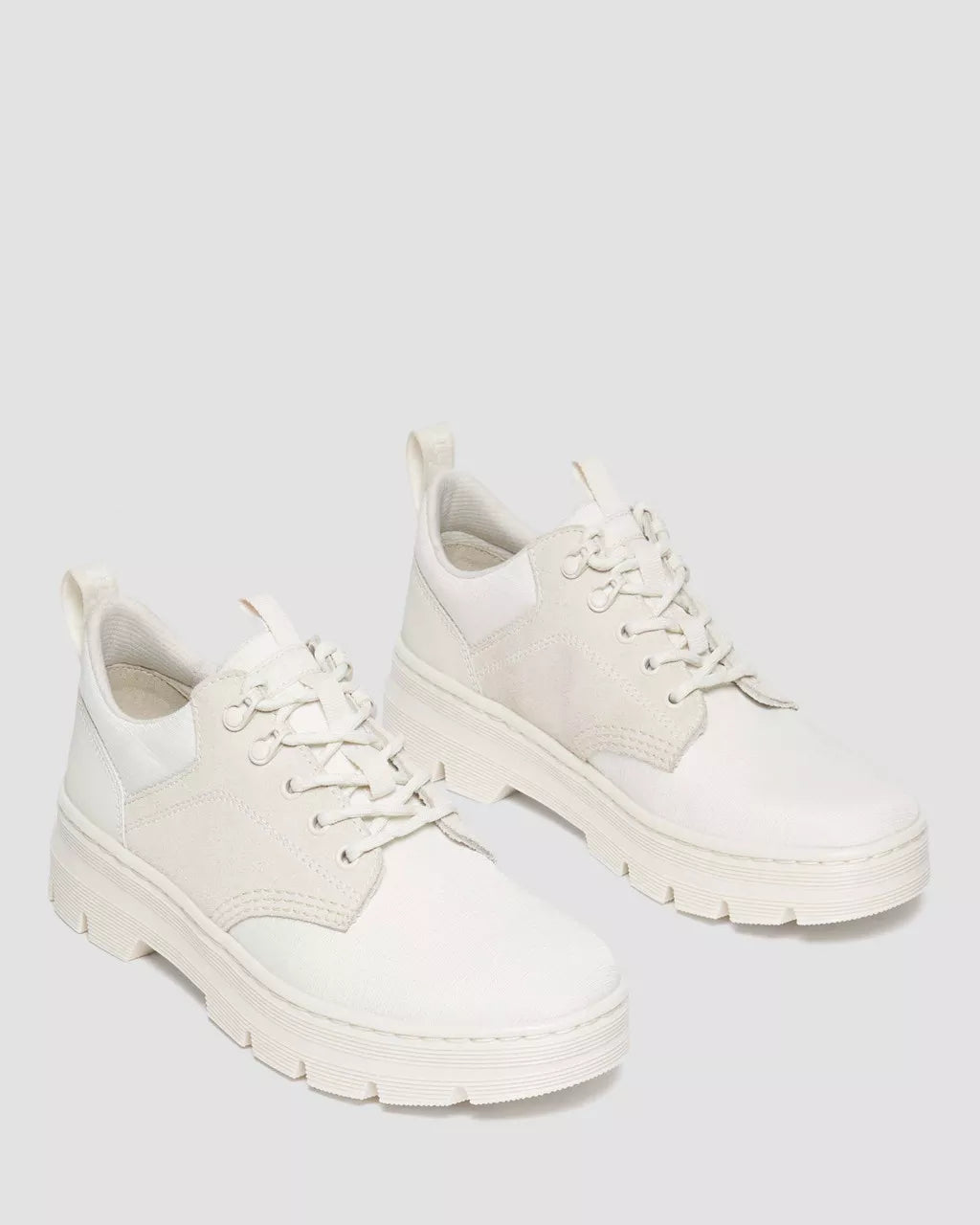 DR MARTENS Reeder Suede &amp; Poly Utility Shoes