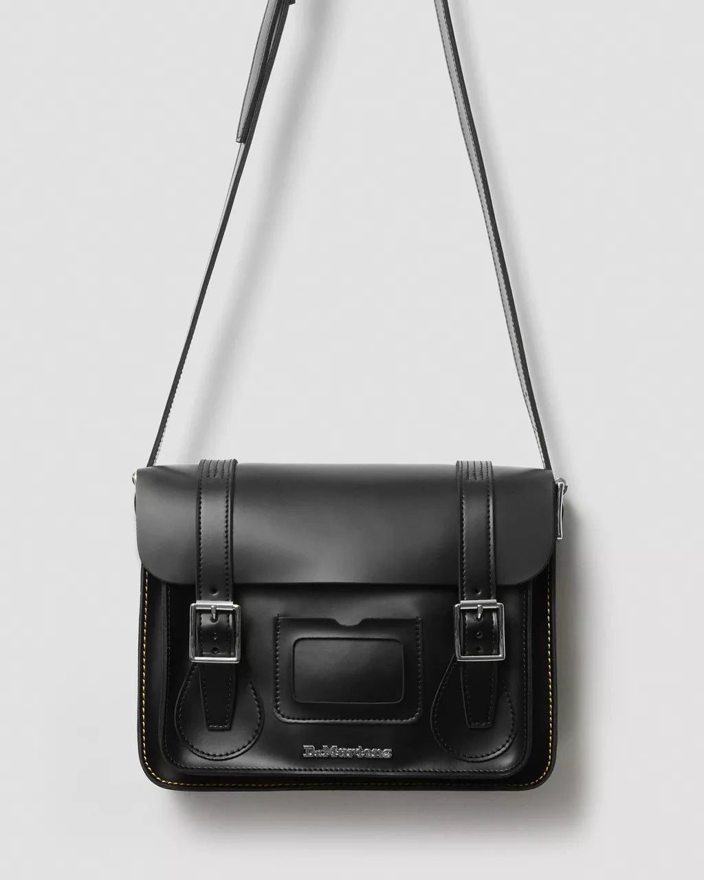 DR MARTENS 11 Inch Kiev Smooth Leather Satchel