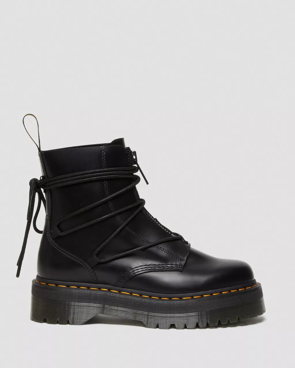 DR MARTENS Jarrick II Laced Leather Platform Boots