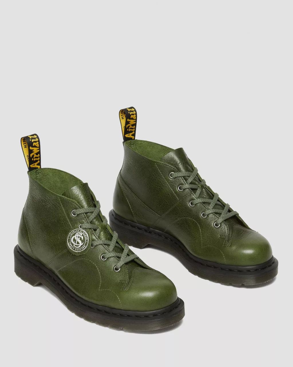 DR MARTENS Church Buckingham Leather Monkey Boots