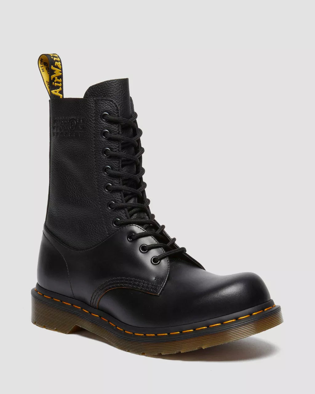 DR MARTENS 1490 / 1461 MM6 Leather Lace Up Boots