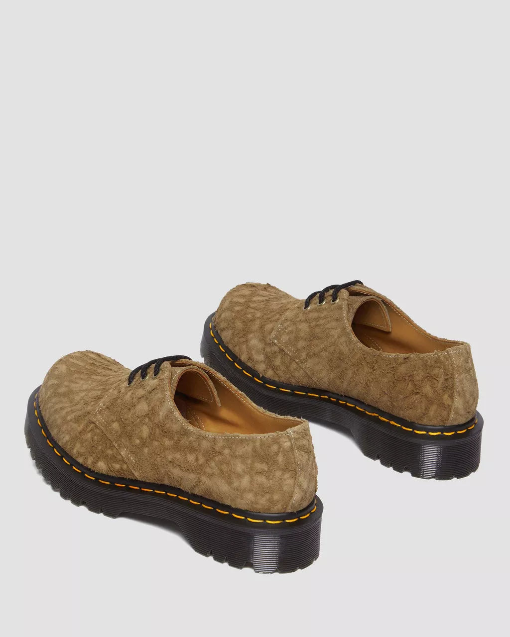 DR MARTENS 1461 Bex Made in England Emboss Suede Oxford Shoes