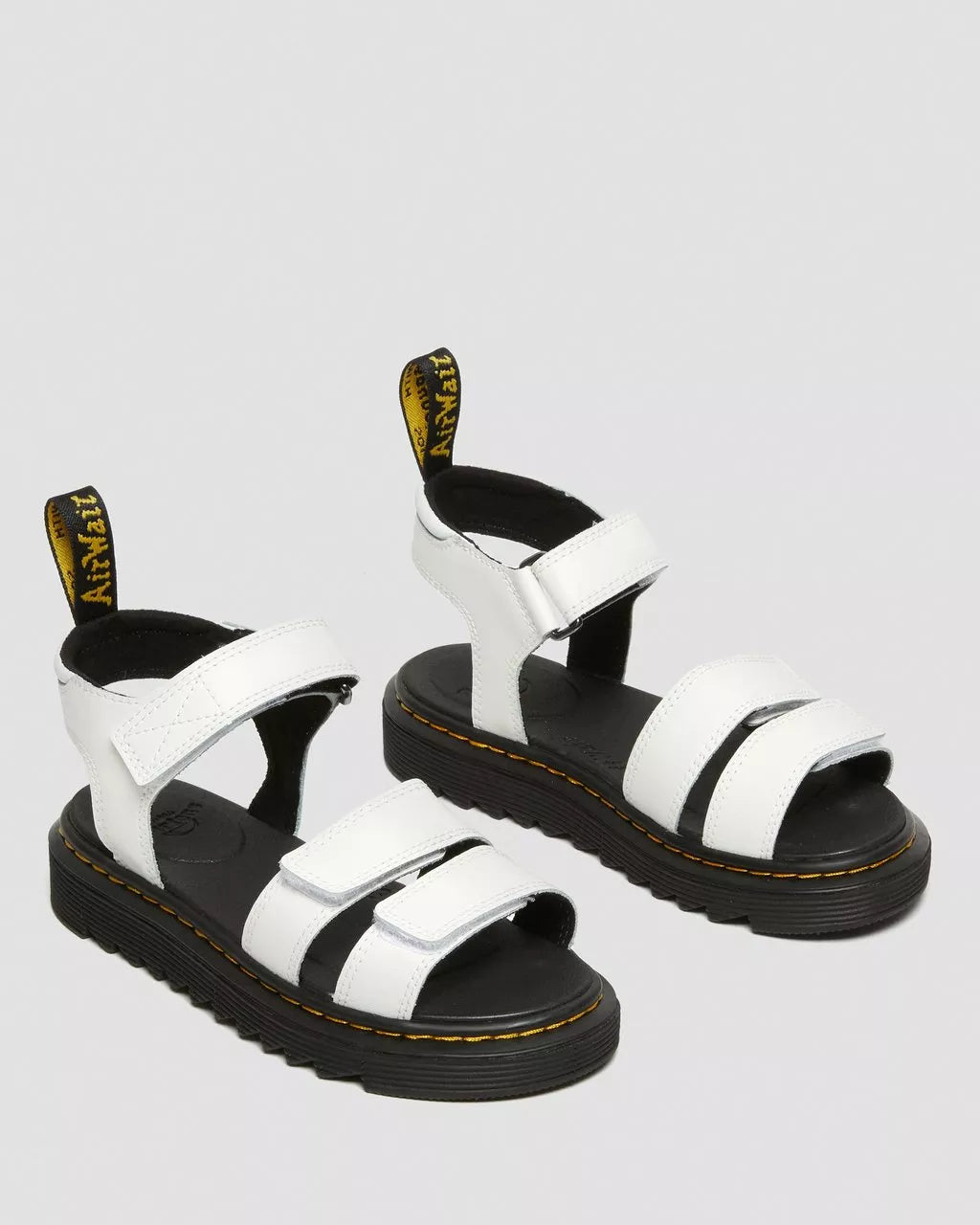 DR MARTENS Junior Klaire Leather Strap Sandals