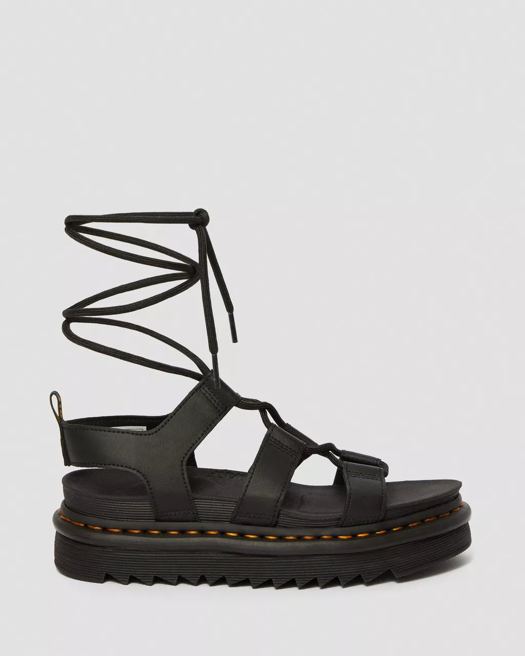 Nartilla Hydro Leather Lace Up Gladiator Sandals