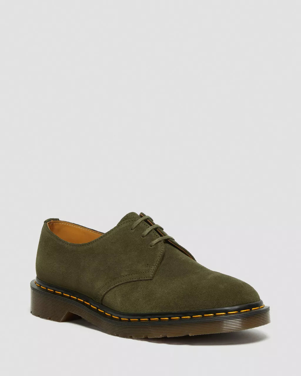 DR MARTENS 1461 Made in England Buck Suede Shoes