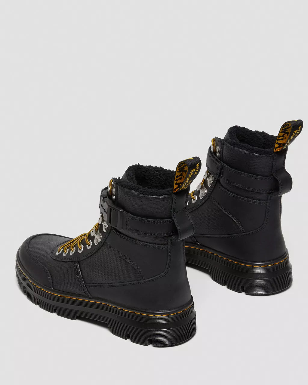 Combs Tech Faux Fur-Lined Utility Boots