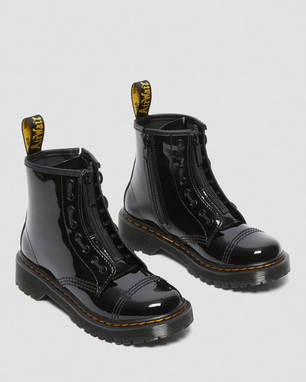 DR MARTENS Junior Sinclair Bex Patent Leather Boots