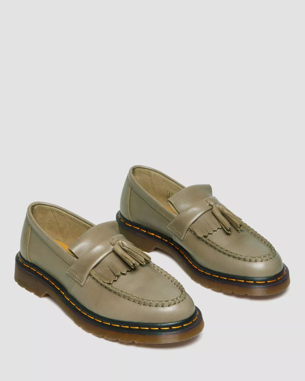 DR MARTENS Adrian Carrara Leather Tassel Loafers