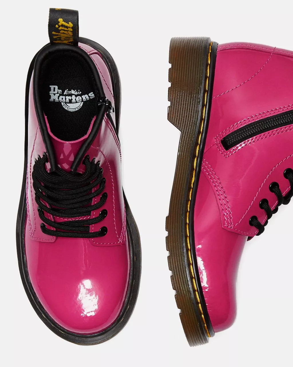 Junior 1460 Patent Leather Lace Up Boots