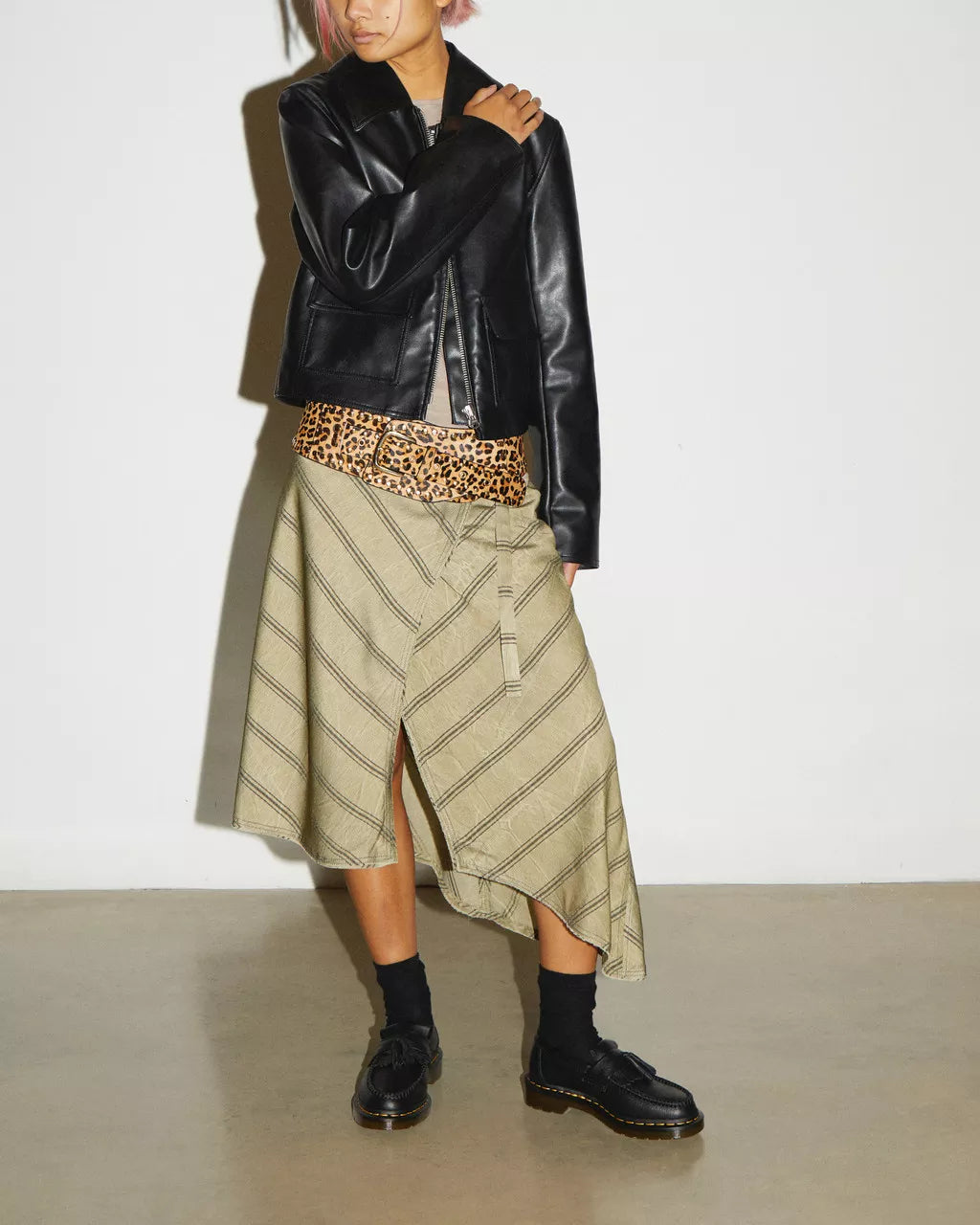 Adrian Virginia Leather Tassel Loafers