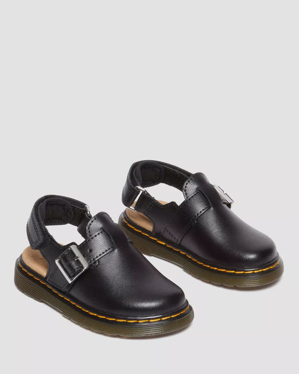 DR MARTENS Toddler Jorgie Leather Mules