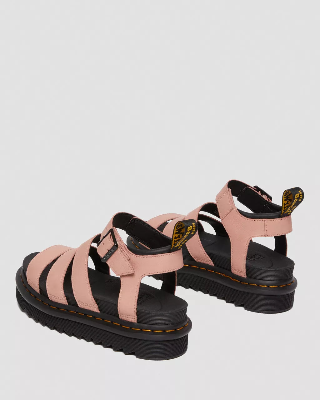 Blaire Pisa Leather Strap Platform Sandals