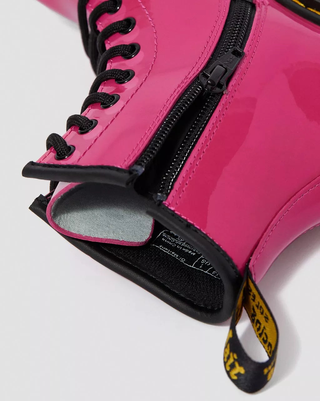Junior 1460 Patent Leather Lace Up Boots