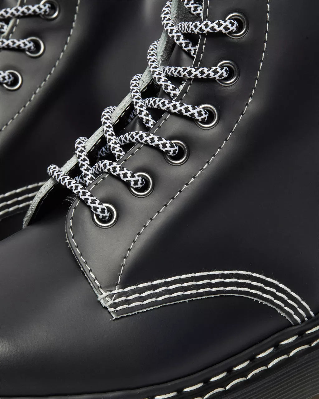 DR MARTENS 1460 Pascal Bex Leather Contrast Lace Up Boots