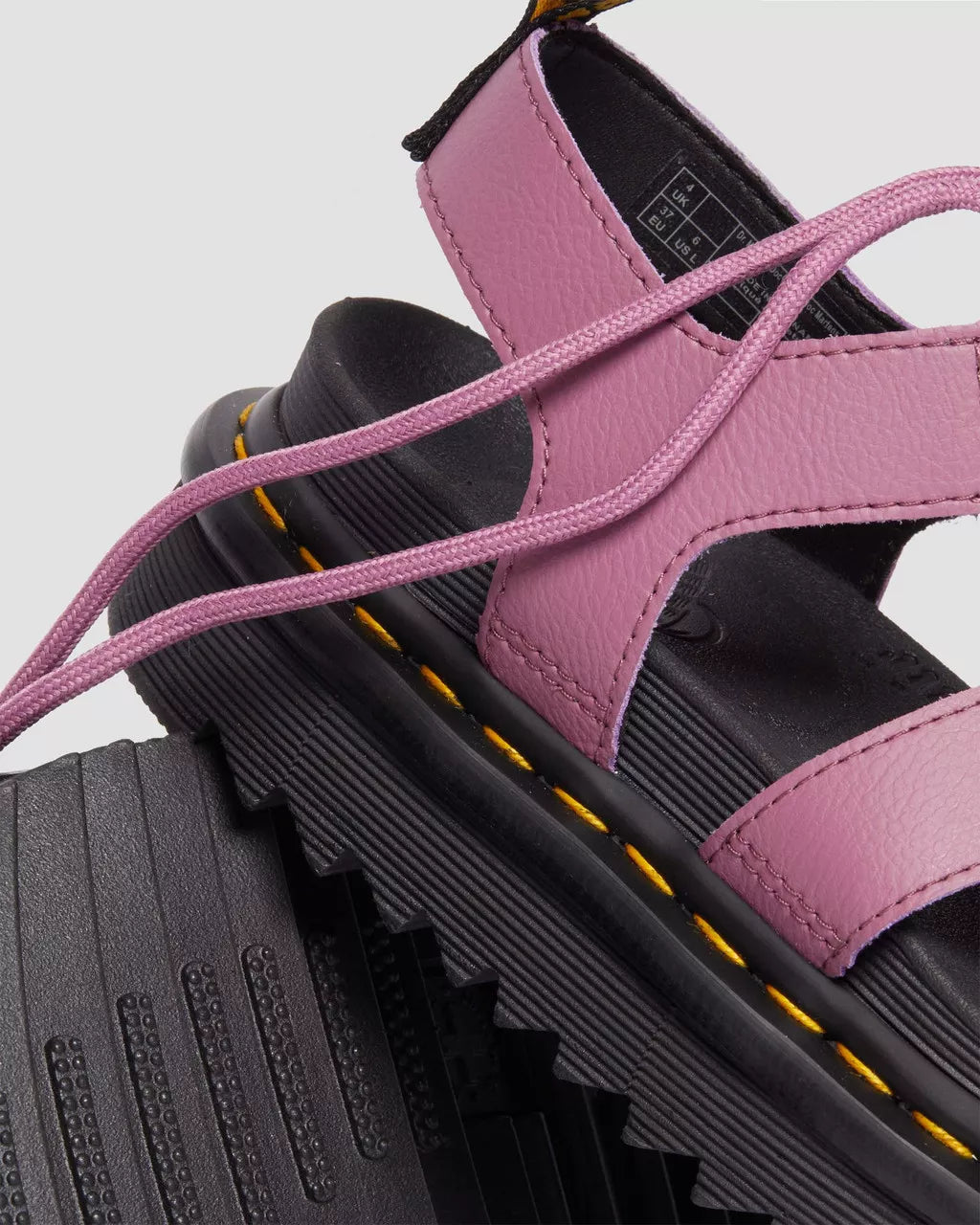 DR MARTENS Nartilla Leather Gladiator Sandals