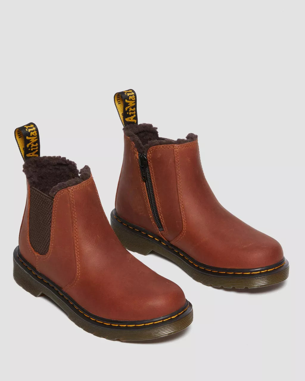 DR MARTENS Junior 2976 Leonore Leather Boots