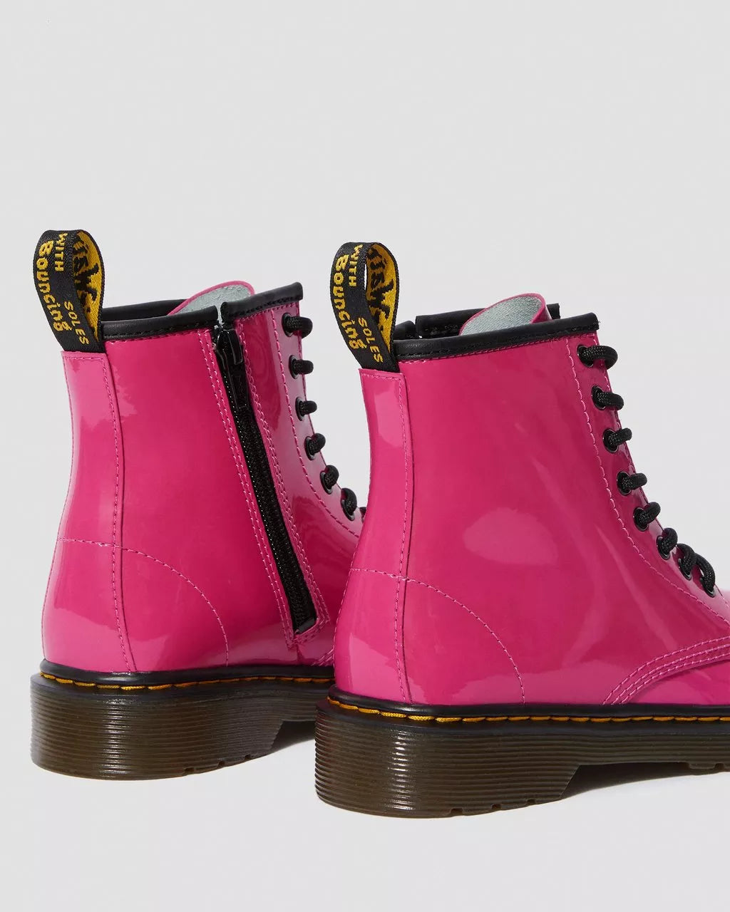 Junior 1460 Patent Leather Lace Up Boots