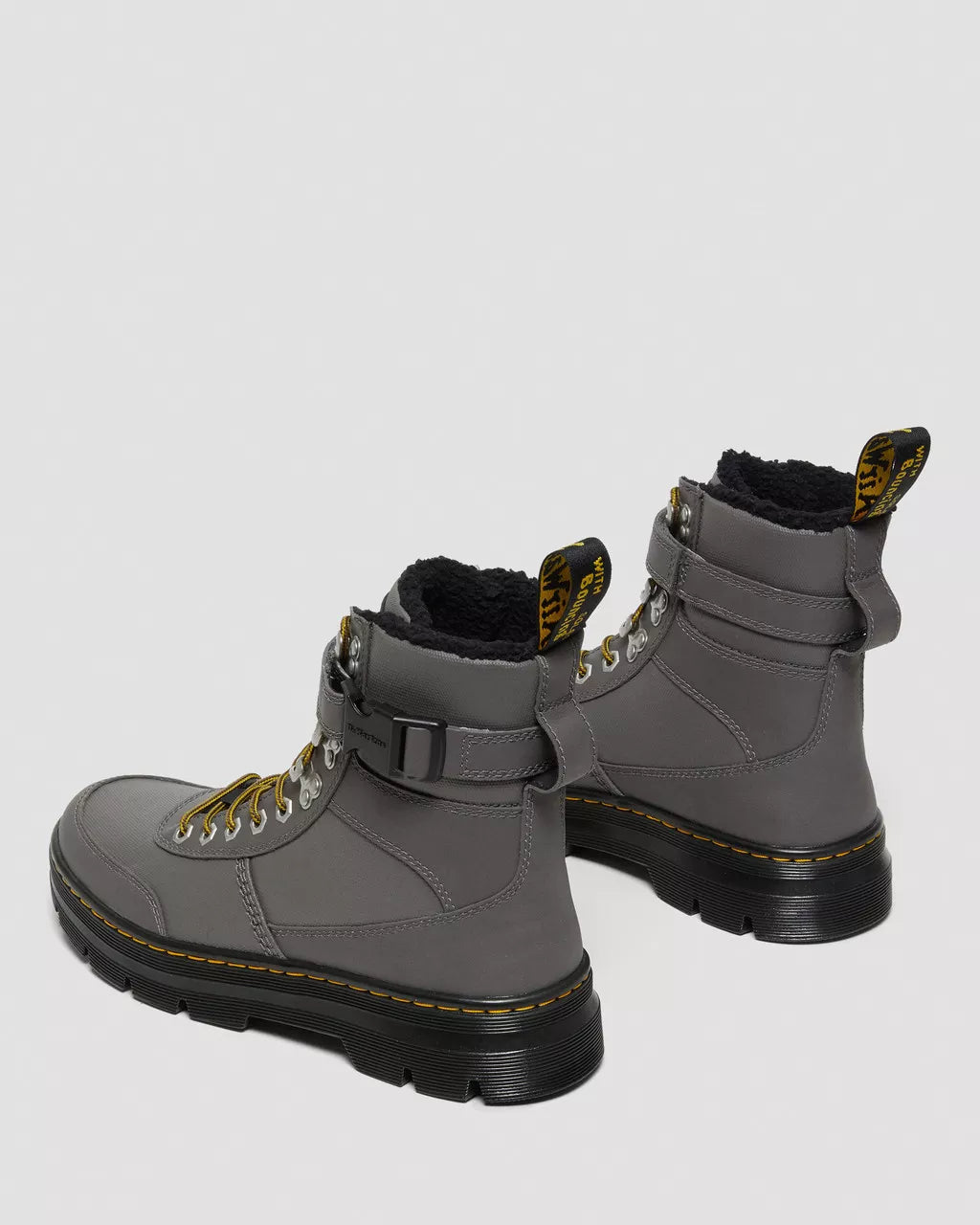 Combs Tech Faux Fur-Lined Utility Boots