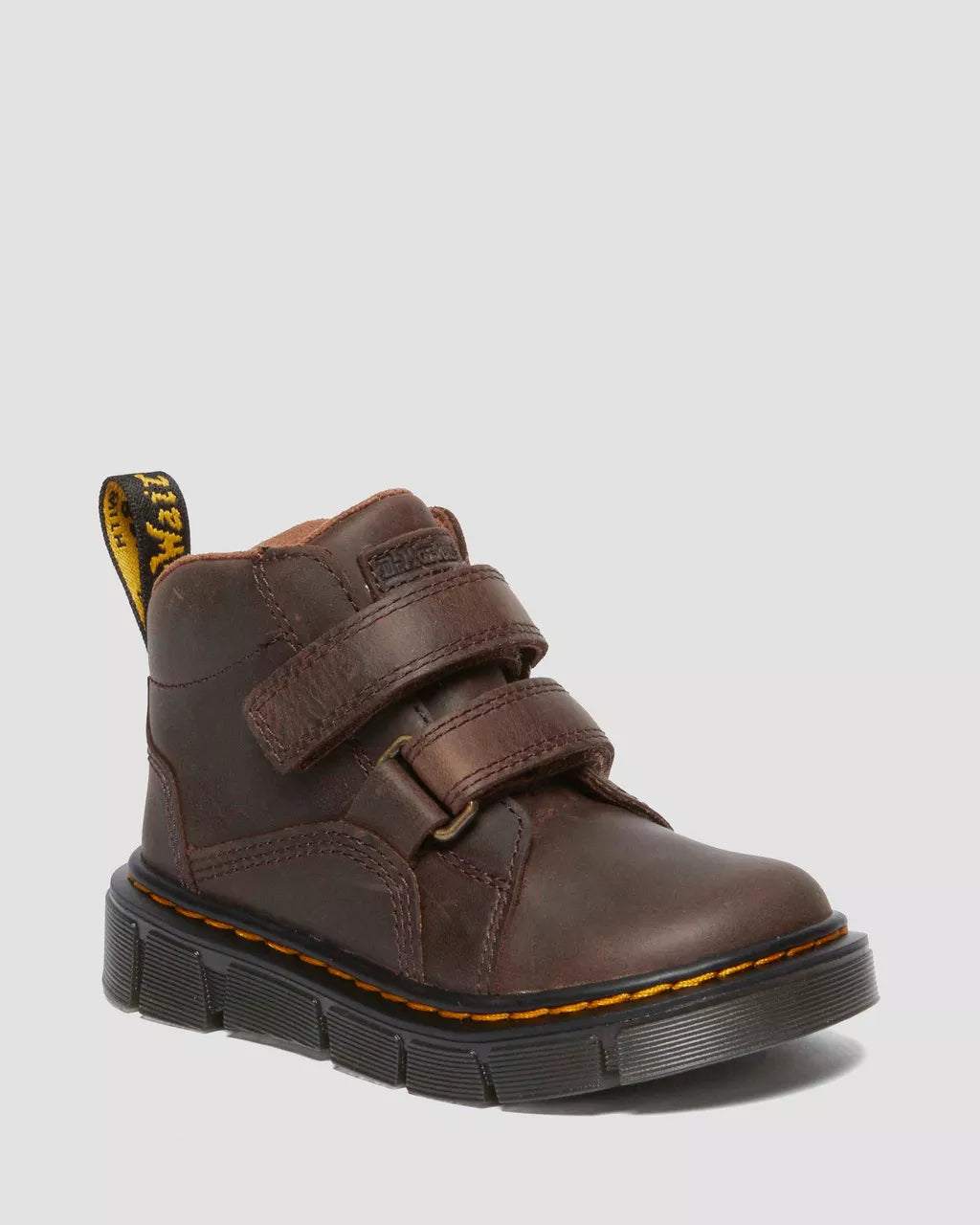 DR MARTENS Toddler Raffe Easy-On Leather Boots