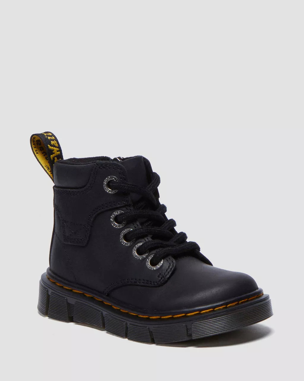 DR MARTENS Toddler Raffe Leather Ankle Boots
