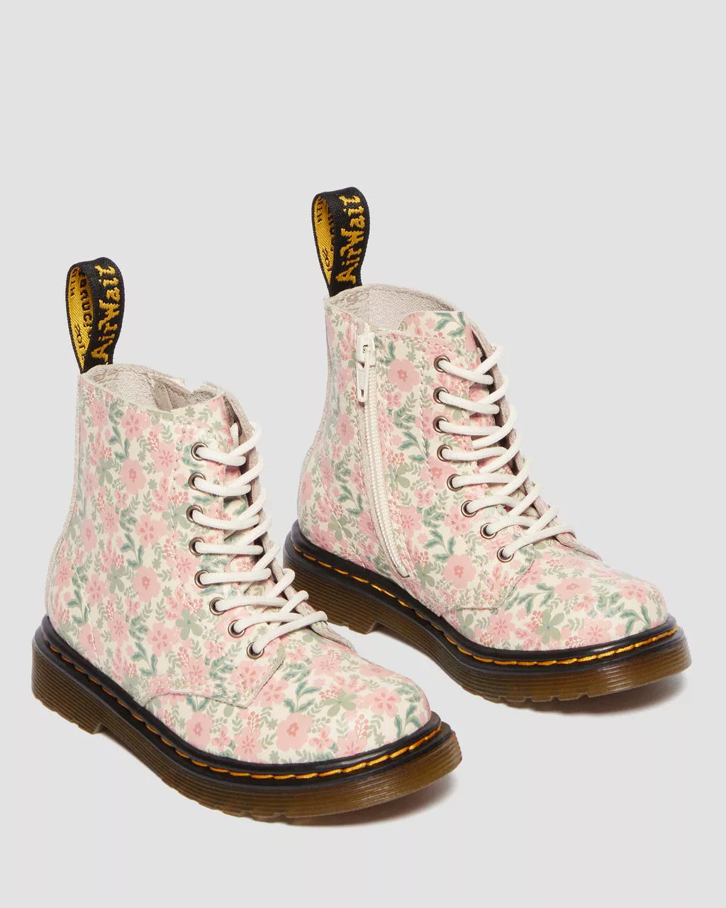 Toddler 1460 Floral Leather Boots