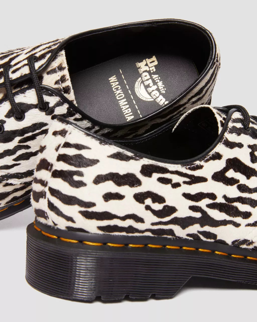 1461 Wacko Maria Hair-On Oxford Shoes