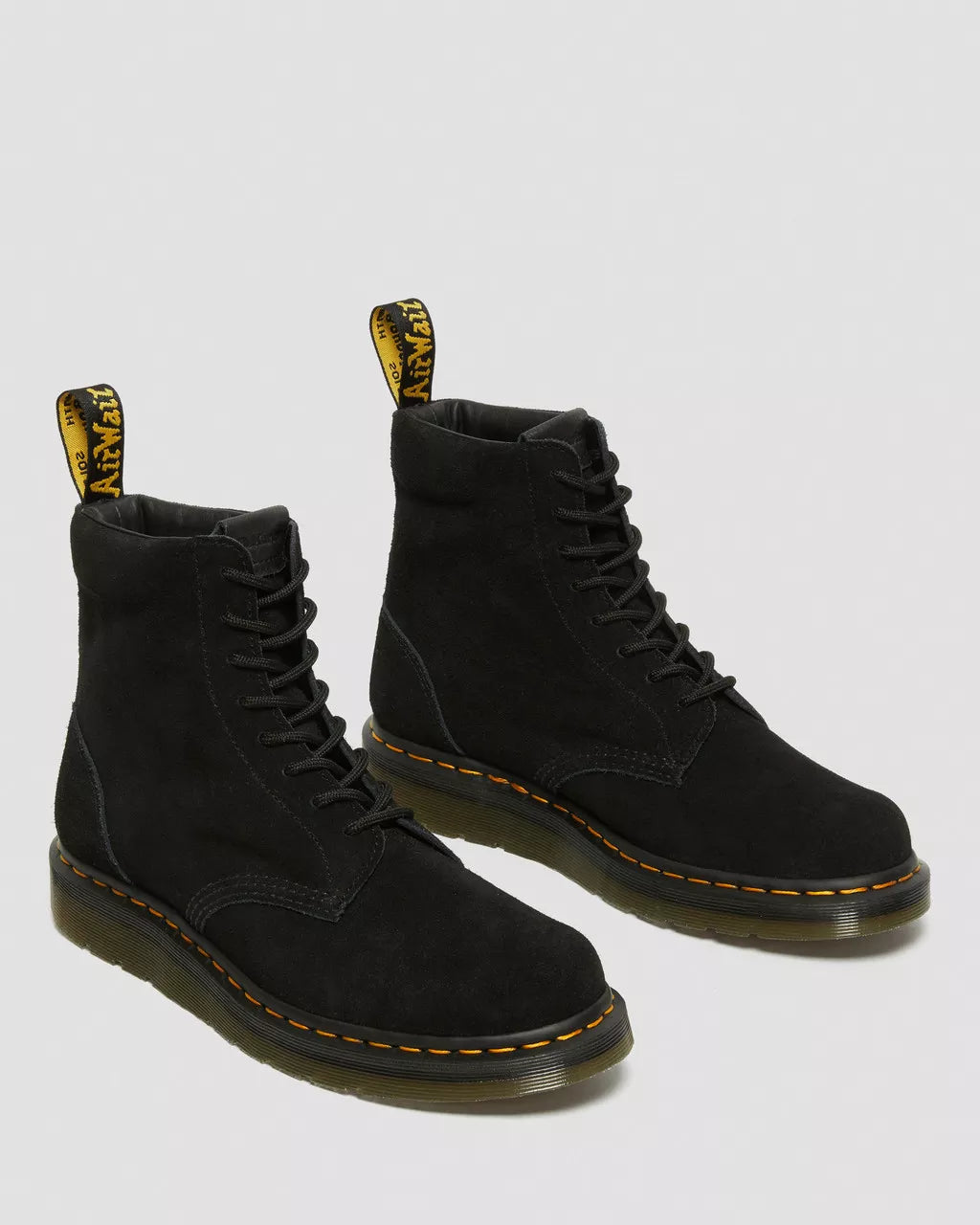 DR MARTENS Berman Suede Leather Boots