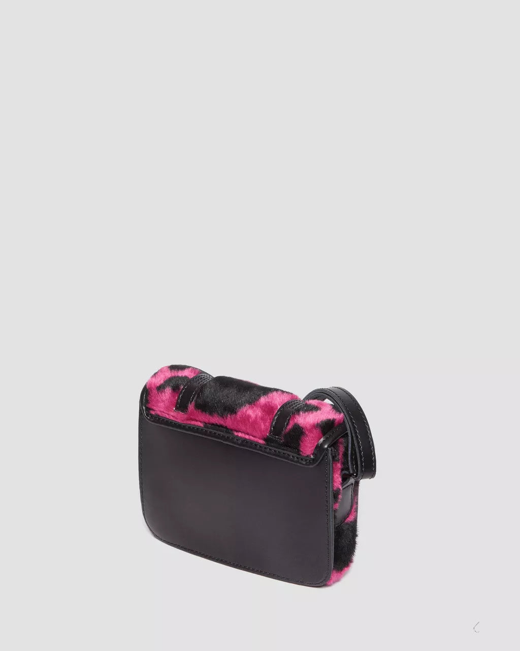 DR MARTENS 7 Inch Hair-On Cow Print Crossbody Bag