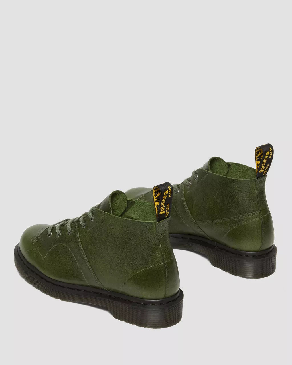 DR MARTENS Church Buckingham Leather Monkey Boots