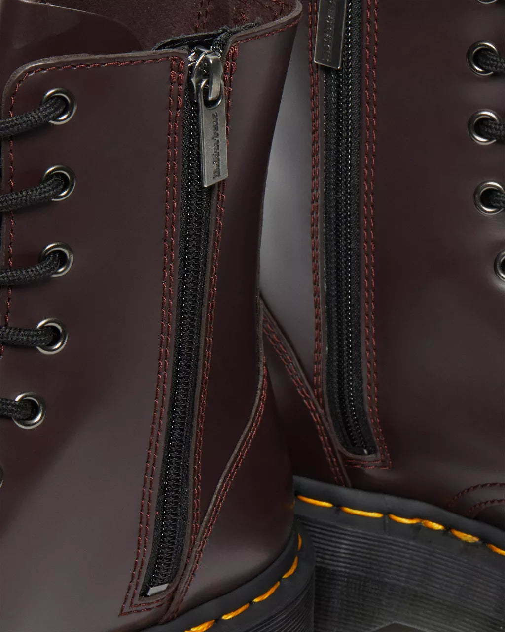 Jadon Smooth Leather Platform Boots