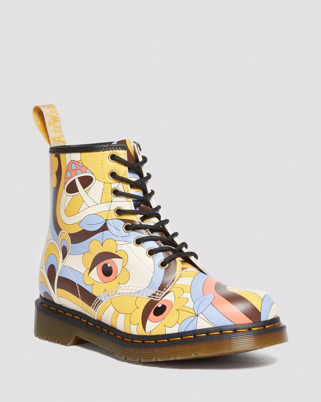 DR MARTENS 1460 Retro Kemble Vegan Lace Up Boots